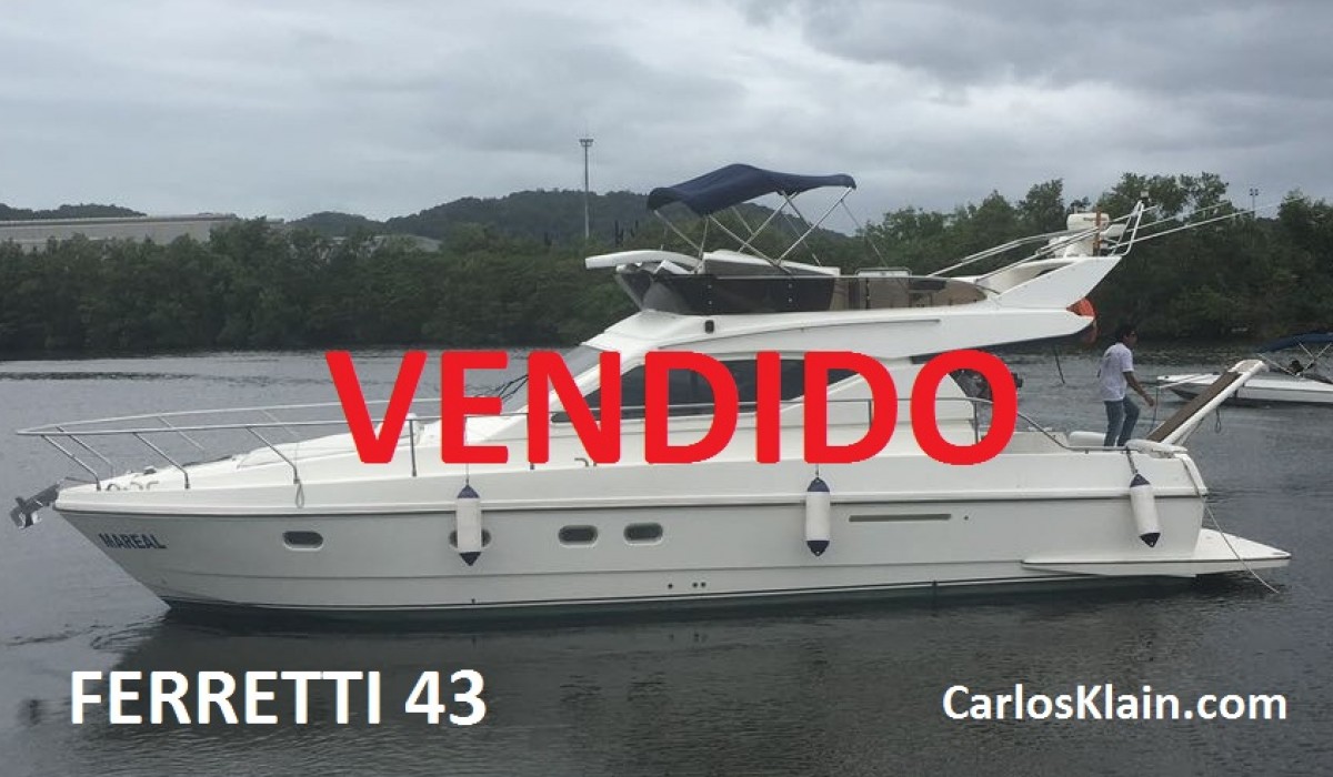 FERRETTI 43   -    VENDIDO