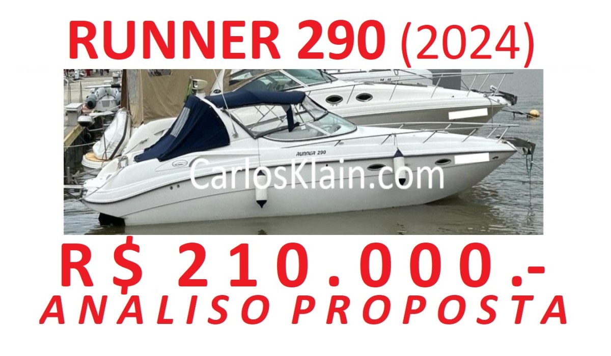 RUNNER 290 Cabine  $ 210.000.-